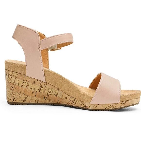 NWT Dream Pairs Wedge Sandal - Picture 3 of 13